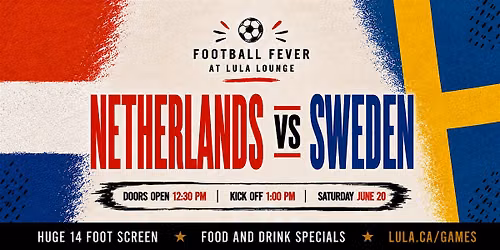 Netherlands vs Sweden