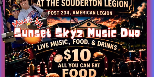 Sunset Skyz Music Duo @ Souderton American Legion Post 234 Nations 250th 4th of July Celebration