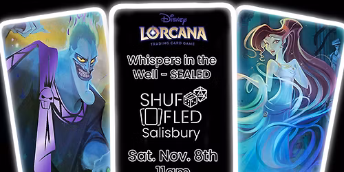 [Shuffled Salisbury] Whispers in the Well Pre-Release SEALED - *BOOSTER BOX DOOR PRIZE*