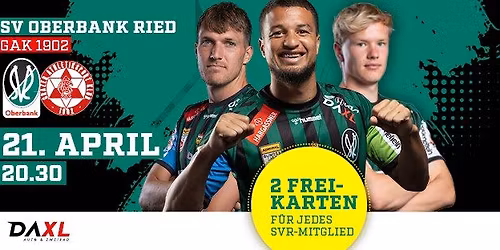 SV Oberbank Ried vs. GAK 1902