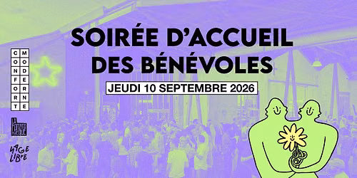 Soirée d'accueil des bénévoles