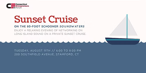 Sunset Cruise with CT Entrepreneurs Forum