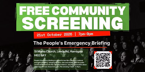 The People\u2019s Emergency Briefing: A Free Community Film Screening