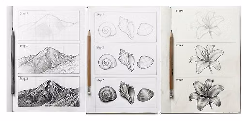 Pencil Sketching Course for Beginners by Kuan