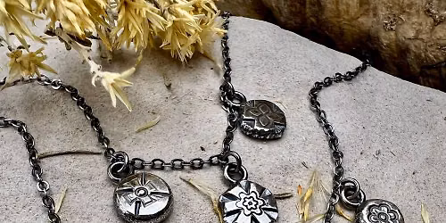 "Make It at Meltdown" Ingot Charm Necklace