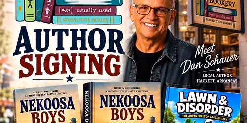 Author Signing Event 10th Street Bookery