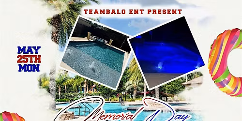 Memorial Day pool party