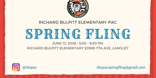 Spring Fling Carnival at Richard Bulpitt Elementary