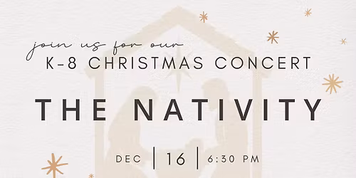 K-8 Christmas Program