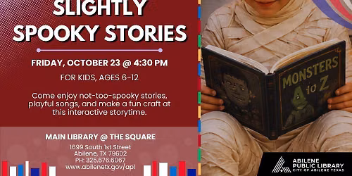 Slightly Spooky Stories (Main Library)