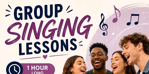 Group Voice Lessons - Wednesdays 5-6PM