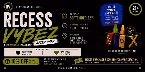 Recess VYBEZ: Caribbean Playdate