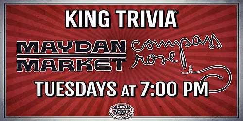 Trivia Night at Compass Rose at Maydan Market
