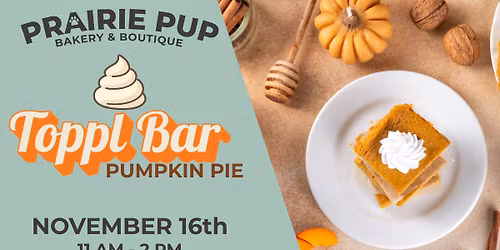 Toppl Bar: Pumpkin Pie Edition!