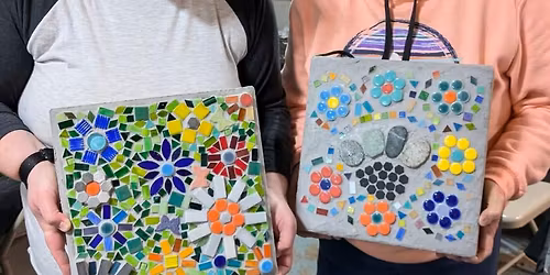 DIY Workshop: Create an Outdoor Mosaic Stepping Stone - April 23rd (6:30pm-9:30pm)