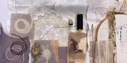 Textiles workshop: Introduction to creative mark-making with stitch & fabric with Clare Spender