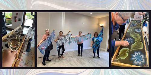 Create a Silk Scarf, SIP & CREATE Workshop