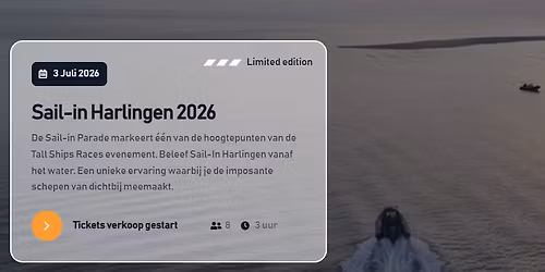 Sail-in Harlingen 2026