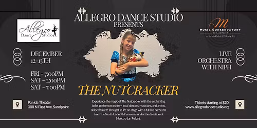 4th Annual Production of the Nutcracker Ballet