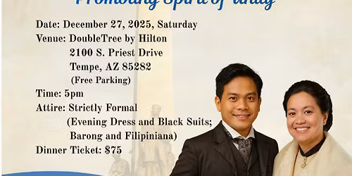 Rizal Day GALA - Christmas Party hosted by (KOR - Knights of Rizal)