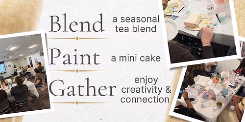 The Tea Blending & Buttercream Social