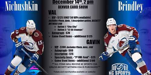 NICHUSHKIN AND BRINDLEY PUBLIC SIGNING