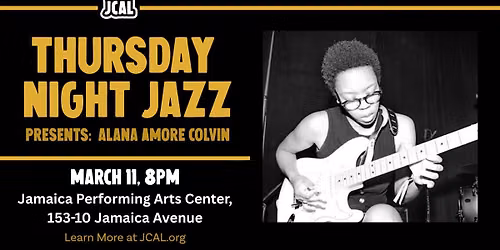 Thursday Night Jazz Presents: Alana Amore Colvin