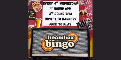 Boombox Bingo at The Little Nashville Cafe