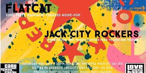 Pseudo Cool, Hairdye, Flatcat and Jack City Rockers