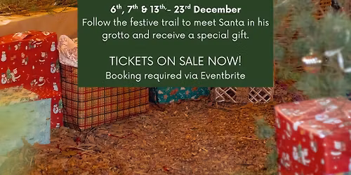 Visit Santa at The Blue Pool