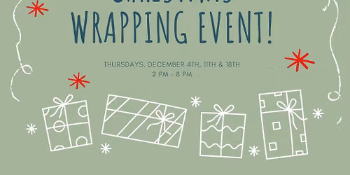 Complimentary Christmas Wrapping Event