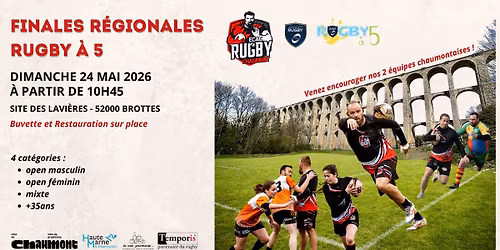Finales R\u00e9gionales Rugby \u00e0 5