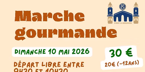 MARCHE GOURMANDE DU KIWANIS DE PONT-A-MOUSSON