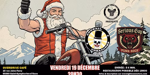 Concert Oddball Creatures + Serious Gap | Overdrive Caf\u00e9 69360 St-Symphorien-d'Ozon