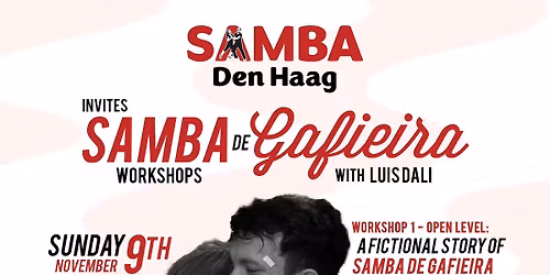 Samba de Gafieira Workshops in The Hague with Luis Dali