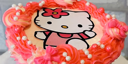 Beginner Mini Cake Decorating with an Edible Image