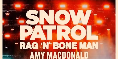 Snow Patrol London Tickets
