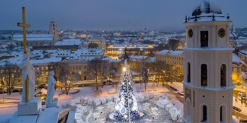 Vilnius prie\u0161 Kal\u0117das \u2013 \u0161ventin\u0117 dvasia ir nemokami muziejai (2025.11.30)