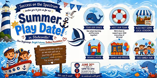 Free Autism Summer Play Date!