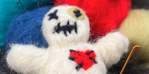 Needle Felt Voodoo or Spirit Dolls