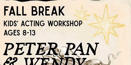 Peter Pan & Wendy Performance