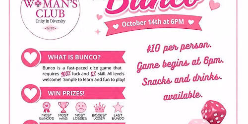 BUNCO at the CLUB!