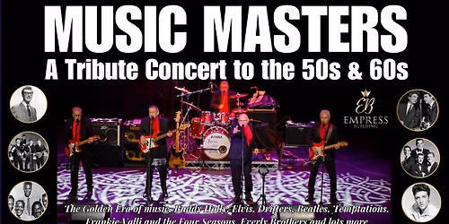 MUSIC MASTERS 50s & 60s BALLROOM CONCERT