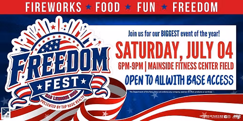 NAS Lemoore's MWR Freedom Fest presented by Top Hook Realty