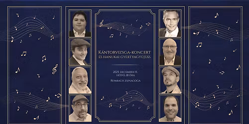 Hanuka 2025 \u2013 K\u00e1ntorvizsga-koncert \u00e9s \u00fcnnepi gyertyagy\u00fajt\u00e1s a Rumbachban