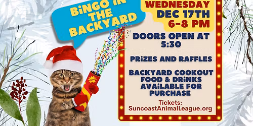 Dec 17th - Bingo in the Backyard