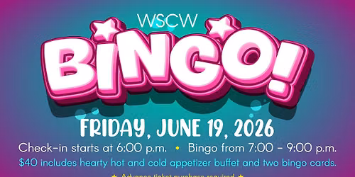 Game Night - Let's Play Bingo! June 19