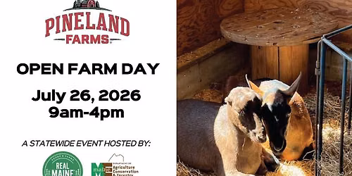 Open Farm Day at Pineland Farms