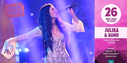 \u00abstadtklang\u00bb m. JULIKA @ Konvex D\u00fcsseldorf