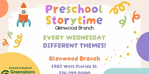 Preschool Storytime
